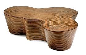 Maybe you would like to learn more about one of these? Organic Striped Wood Coffee Table Mecox Gardens