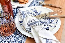 Amazon Com Value Basics Herringbone Stripe Kitchen Towel Set 15 X 25 14 Pack Blue White Home Kitchen Dish Towel Set Towel Set Kitchen Towel Set