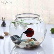 Harga aquarium mini lengkap dengan kapasitas air 3,5 liter, harganya sekitar 45 ribu. Jual Aquarium Akuarium Toples Vas Fish Bowl Bulat Kaca W Design Luna B 4 L Kota Bogor Terang Aquarium Bogor Tokopedia
