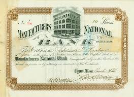 Jpmorgan chase bank, national association, columbus, zurich branch. Hwph Ag Historische Wertpapiere Manufacturers National Bank Of Lynn Mass