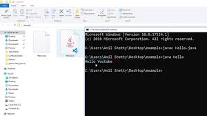 How To Compile And Run Java Program In Command Prompt With Packages On Windows 10 Youtube