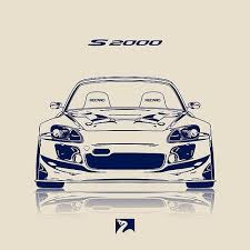 Honda S2000 Honda Civic Hatchback Honda Civic Jdm Honda