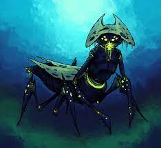 Artstation Risk Of Rain Beetle Queen Nathan Gneist Character Art Rain Monster Art