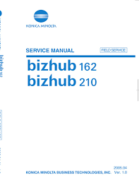 Pagescope ndps gateway and web print assistant have ended provision of download and support services. Konica Minolta Bizhub 162 Service Manual Pdf Download Manualslib