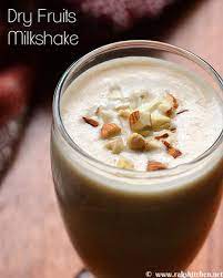 Dry Fruits Nuts Milkshake Recipe Raks Kitchen Recipe Fruit Milkshake Recipe Milkshake Recipes Walnut Recipes Dessert