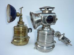 Searchlight Bicycle Carbide Lamps Antique Bicycles Light Accessories Old Lamps