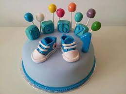 A wild 1st year adventure birthday for cameron. Birthday Cake For A 1 Year Old Baby Boy Cakecentral Com