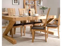 Upholstery needs cleaning or recovering. New York Solid Oak Dining Table 6ft X 3ft