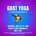 Goat Yoga at Pooles Island Brewing Co.
