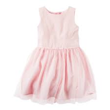 Girls 4 8 Carter S Pink Holiday Dress Toddler Girl Dresses Holiday Dresses Girls Dress Up
