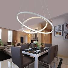 Led Ring Pendant Light Led Pendant Light Contemporary Living Room Led Lighting Idea Energy Saving Living Room Pendant Light Living Room Pendant White Chandelier Dining Room