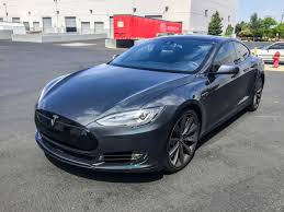 Tesla Model S Carbon Fiber Chrome Delete Incognito Wraps