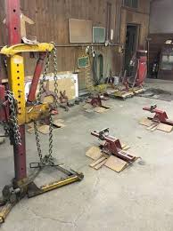 Body Shop Collision Repair Post And Posi Lock Floor System 3800 Mentone In Tools For Sale Central Michigan Mi Shoppok