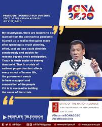 Ptv Dutertesona2020 Excerpt From President Rodrigo Roa Facebook