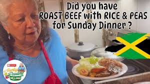 TYPICAL JAMAICAN SUNDAY DINNER ! Stuff the seasonings in the meat