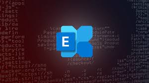 Sala de servidores con un símbolo de alerta de seguridad superpuesto, representando la vulnerabilidad de Microsoft Exchange