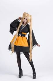 Naruto Shippuden Uzumaki Kimono Style Cosplay With Wig Otakufool Roupas Naruto Roupas Looks