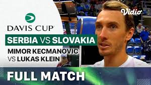 Serbia vs Slovakia: Mimor Kecmanovic vs Lukas Klein