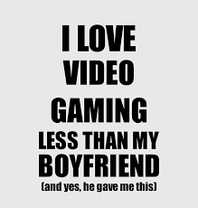 About to google christmas gifts for boyfriend for the umpteenth time? Video Gaming Girlfriend Funny Valentine Gift Idea For My Gf From Boyfriend I Love Digital Art By Funny Gift Ideas