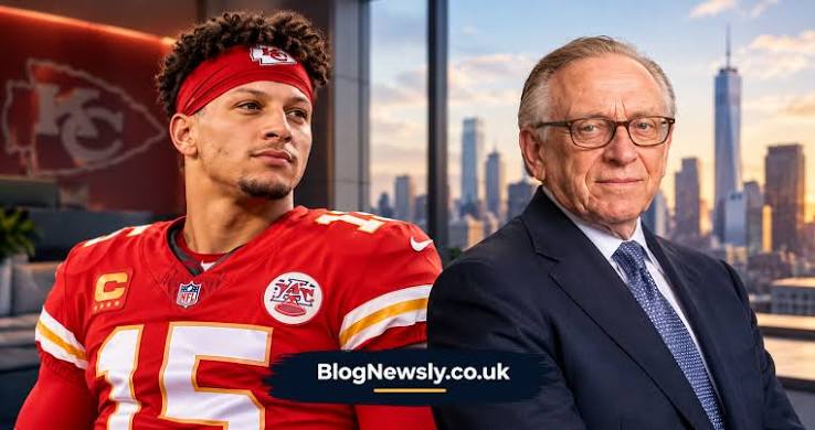 Patrick Mahomes and Larry Silverstein