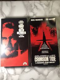 2 VHS Movies: The Hunt for Red October & Crimson Tide Sean Connery Alec  Baldwin | eBay