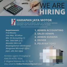 We did not find results. Lowongan Kerja Harapan Jaya Motor November 2019