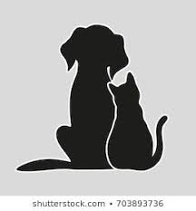 Cat Silhouette Gorseller Stok Fotograflar Ve Vektorler Shutterstock Hayvan Silueti Hayvan Stensili Silhouette