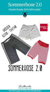 Schnittmuster kostenlos herunter laden und losnähen! Sommerhose 2 0 Leggings Nahen Hose Selber Nahen Kinderkleidung