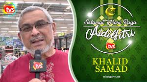 Cadangnya tghr tu nak pegi beraya rumah kawan2, tapi malas lah pulak. Selamat Hari Raya Aidilfitri 2019 Khalid Samad Selangortv