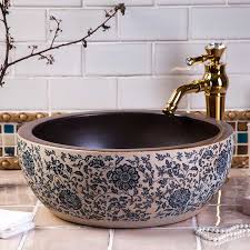 Undermount bathroom vessel sink modern rectangle porcelain ceramic lavatory vanity bathroom sink in pure white Europe Vintage Style Ceramic Art Basin Sinks Counter Top Wash Basin Bathroom Sinks Vanities Wash Basin Handpainted Basin Wash Basin Explorationbasin Bathroom Ceramic Bathroom Sink Porcelain Bathroom Sink Sink Countertop