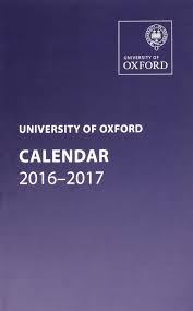 Monday 27 april 2026 to saturday 4 july 2026. University Of Oxford Calendar 2016 2017 Oxford University Calendar Series 9780198779032 Amazon Com Books