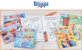 There are 17 blippi coloring book for sale on etsy, and they cost. Blippi I Like That Coloring Book With Crayons Blippi Coloring Book With Crayons Editors Of Studio Fun International 9780794445379 Amazon Com Books