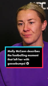 MMA star Molly McCann describes the footballing moment that left her with  goosebumps! ⚽️ #Everton #DeleAli #PremierLeague