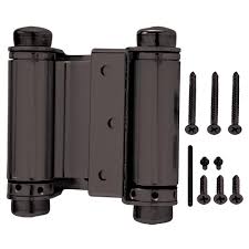 Check spelling or type a new query. Everbilt 3 In X 3 In Oil Rubbed Bronze Double Action Spring Door Hinge 20094 The Home Depot