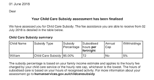 Higher Child Care Subsidy Factsheet - Department Of Education, Australian  Government