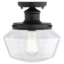 Cascadia Collins 10 In W Matte Black Outdoor Flush Mount Light Lowes Com In 2020 Outdoor Flush Mounts Outdoor Flush Mount Lights Vaxcel