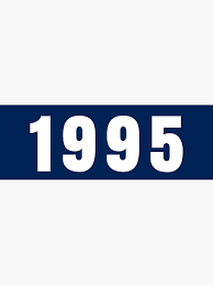 1995 Birthday Birth Year Sticker By Carlosv New Sticker Graduation Card Templates Queens Wallpaper