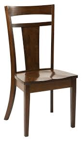 Amish Livingston Dining Chair Solid Wood Dining Chairs Dining Chairs Wood Dining Room Furniture