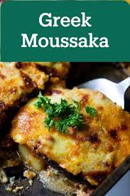 Greek Eggplant Moussaka Recipe In 2020 Moussaka Recipe Greek Recipes Eggplant Dishes