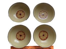 MARKSON STONEWARE NICE 6 3/4" BOWL PEAR FRUIT