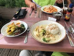 Maybe you would like to learn more about one of these? Chicken Satay Side Dish Chicken Main Dish Prawn Pad Thai Picture Of The Terrace Garden Cafe Guernsey Tripadvisor
