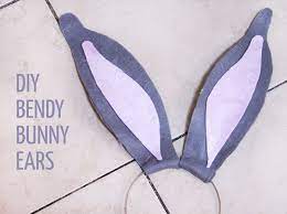 Diy Bendy Bunny Ears Headband Craft Diy Bunny Ears Bunny Birthday Party Bunny Costume Kids