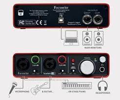 You can select a mono track (one input of the scarlett 2i2) or a stereo. Focusrite Scarlett 2i2 The Scarlett 2i2 Is A 2 In 2 Out Usb Recording Interface Featuring Two Award Winning Focusrite Preamps Hou Guitarras Mesas Dj Musica