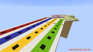 Finally the gold has a good use! Lucky Block Race Map 1 12 2 1 12 For Minecraft 9minecraft Net
