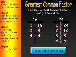 Greatest Common Factor Ppt Download