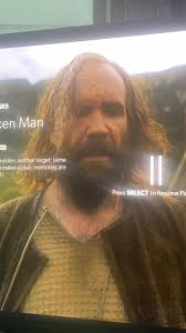 The Hound in armor from Game of Thrones