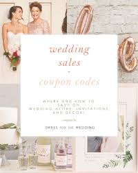 Sales And Promo Codes To Save Money On Your Wedding Wedding Sale Wedding Wedding Invitations