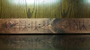 Board 3 5 X 24 Home Is Hall Old Norse Viking Home Art Old Norse Home Viking Decor Viking Hall Viking House