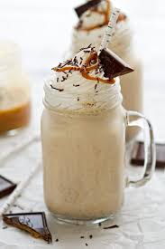 Salted Caramel Milkshake Salted Caramel Milkshakes Made With Vanilla Bean Ice Cream Salted Caramel Sauc Salted Caramel Chocolate Milkshake Milkshake Recipes