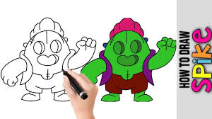 Related wiki project mother (board game au) 13. How To Draw Spike From Brawl Stars Cute Easy Drawings Tutorial For Beginners Step By Step Brawler Youtube